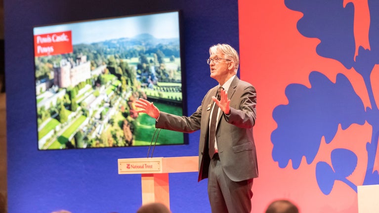 René Olivieri speaking at the Annual General Meeting 2024 in Newcastle upon Tyne